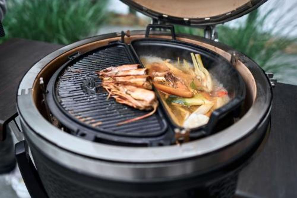 Barbecues - Kamado Monolith - AVANTGARDE CLASSIC avec Chariot - PLANET OUTDOOR