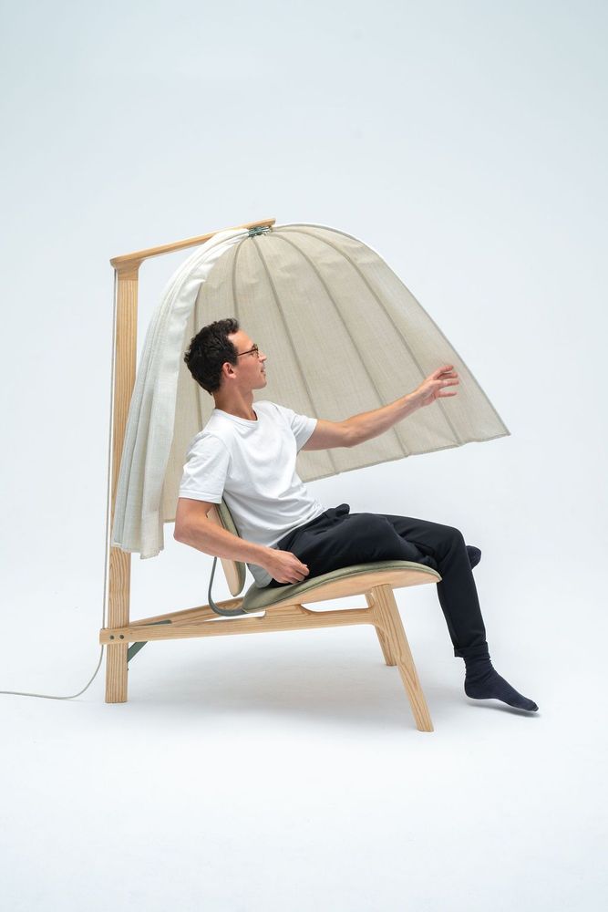 Chaises pour collectivités - Shanti cocoon chair - INNER DESIGN