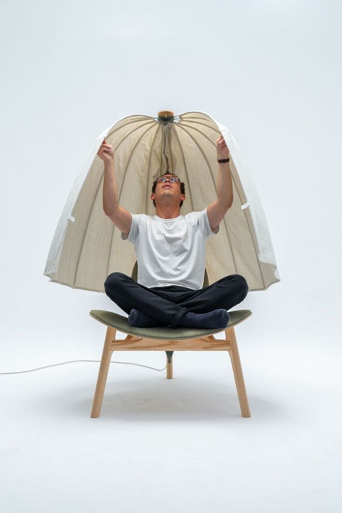 Chaises pour collectivités - Shanti cocoon chair - INNER DESIGN