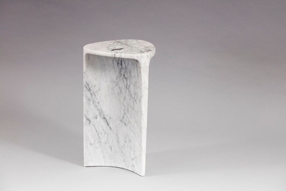 Other tables - Carv occasional marble table - FORMAR DESIGN