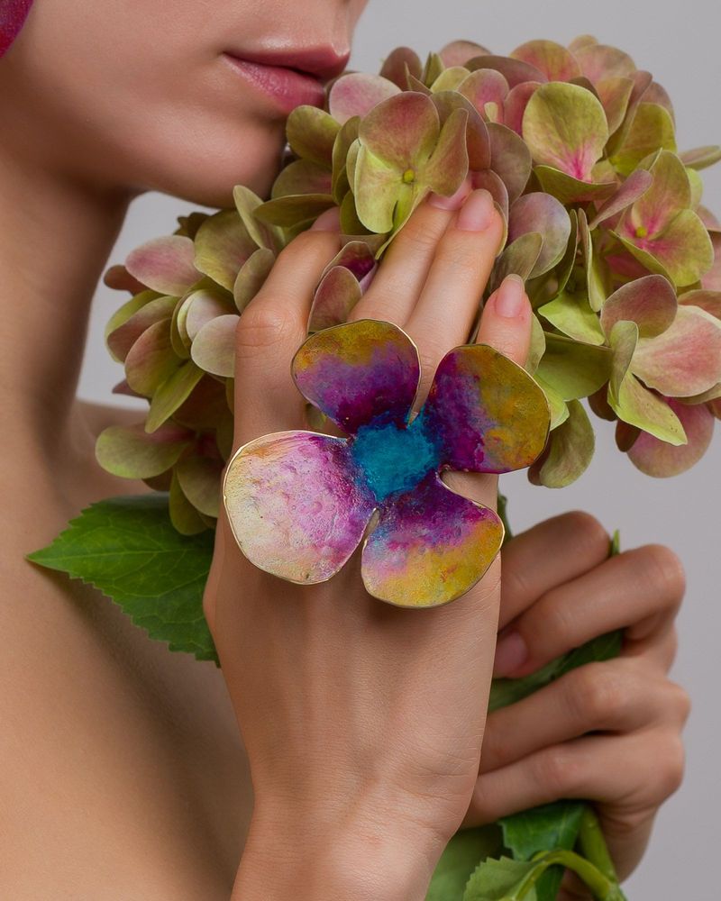Bijoux - Blume Bague R1 - DORA HARALAMBAKI