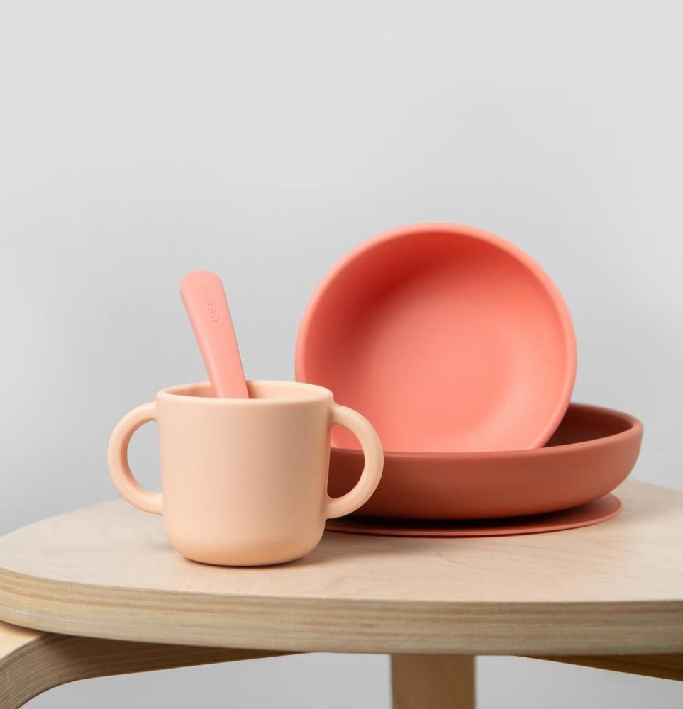 Bowls - Premium Silicone Baby Feeding Set - EKOBO
