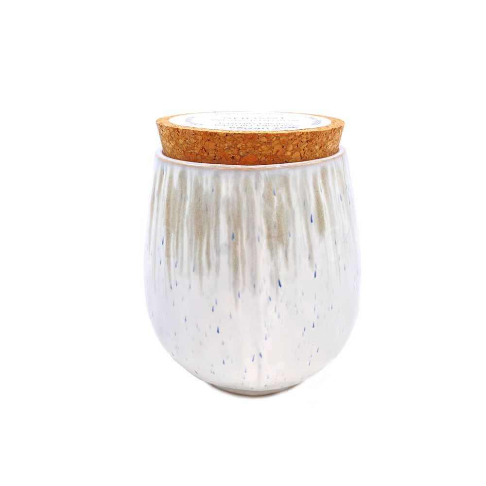 Bougies - Bougie parfumée en céramique de la collection Spa taille M - WAX DESIGN - BARCELONA