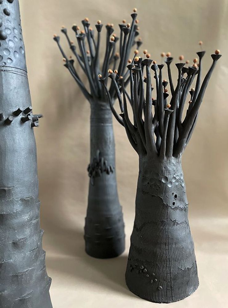 Ceramic - Baobab noir - SANDRINE HERLIN
