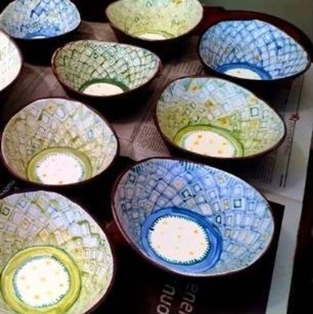 Bowls - ACQUA bowl collection - LOU ARTECERAMICA