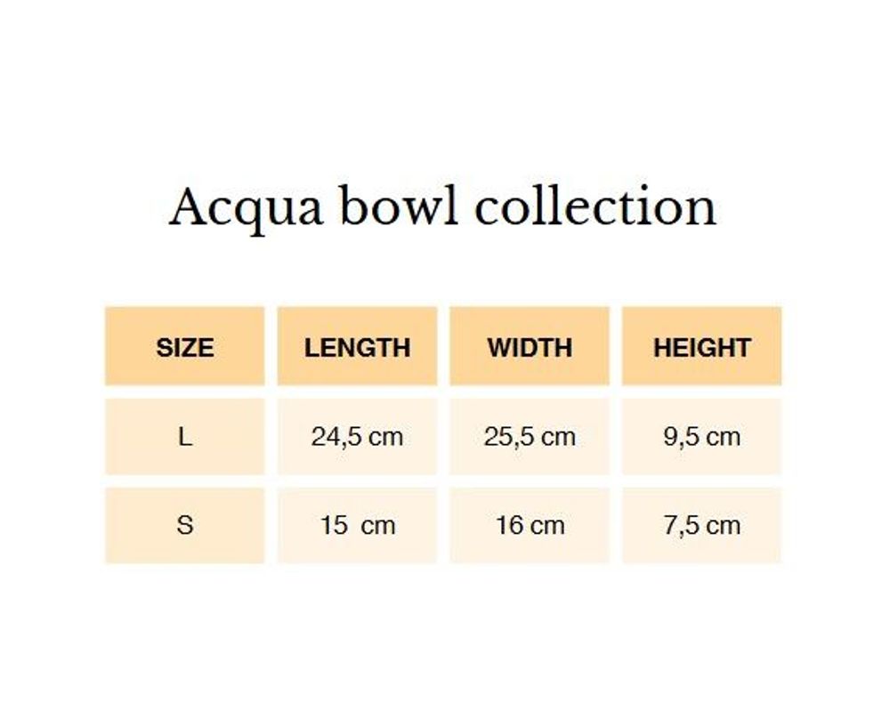 Bowls - ACQUA bowl collection - LOU ARTECERAMICA