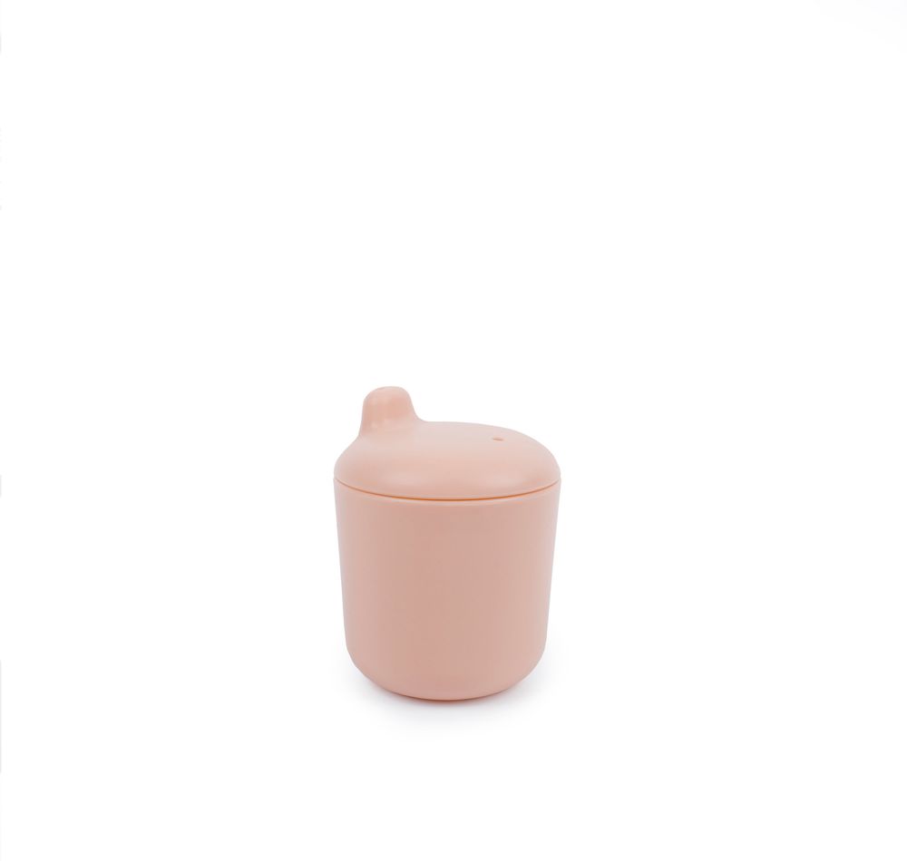 Repas pour enfant - Gobelet à bec en silicone - Blush - EKOBO