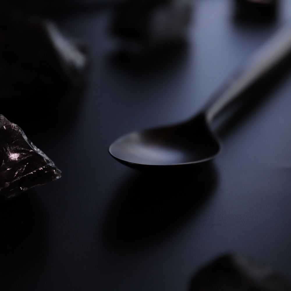 Cutlery set - Rodeo Dinner Spoon 215 Ebony - MARUNAO
