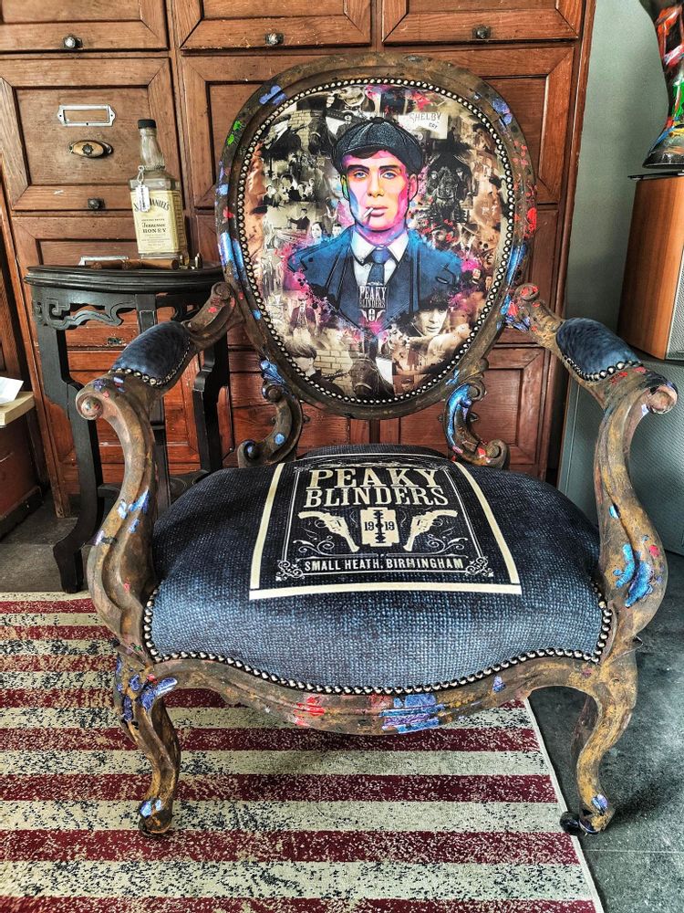 Objets design - Fauteuil Peaky Blinders - LUVI'ART