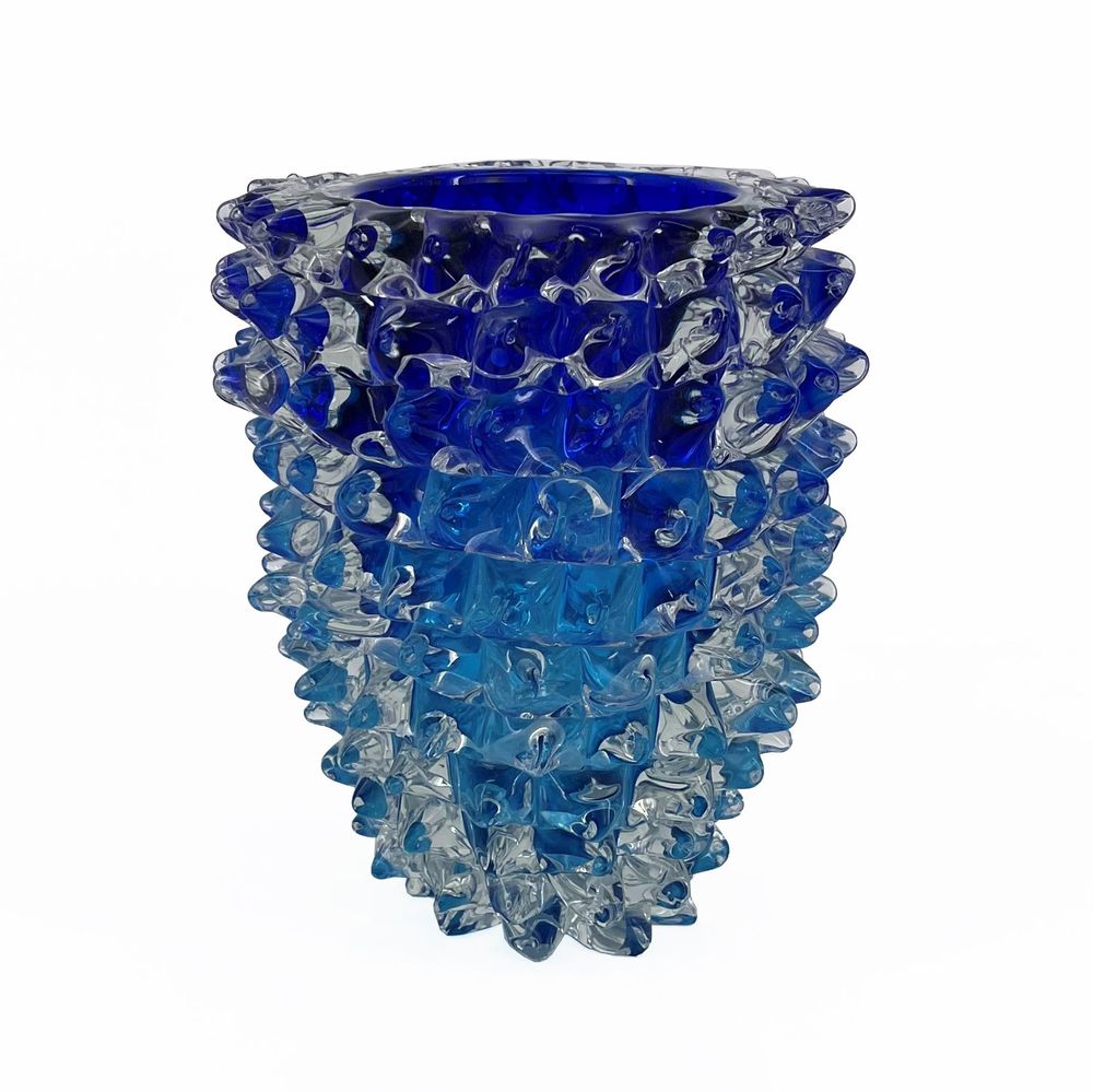 Art glass - Spike Murano glass vase - WAVE MURANO GLASS