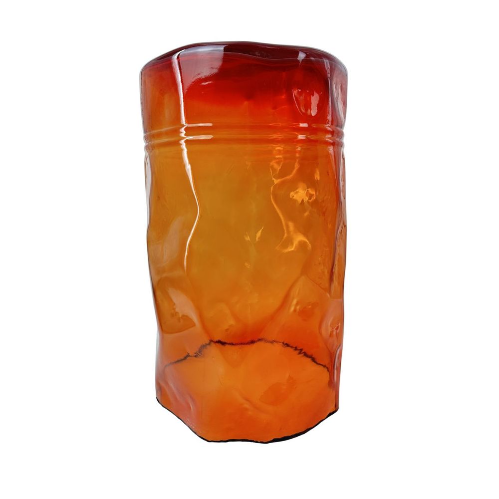 Objets design - Gio contemporary glass stool - WAVE MURANO GLASS