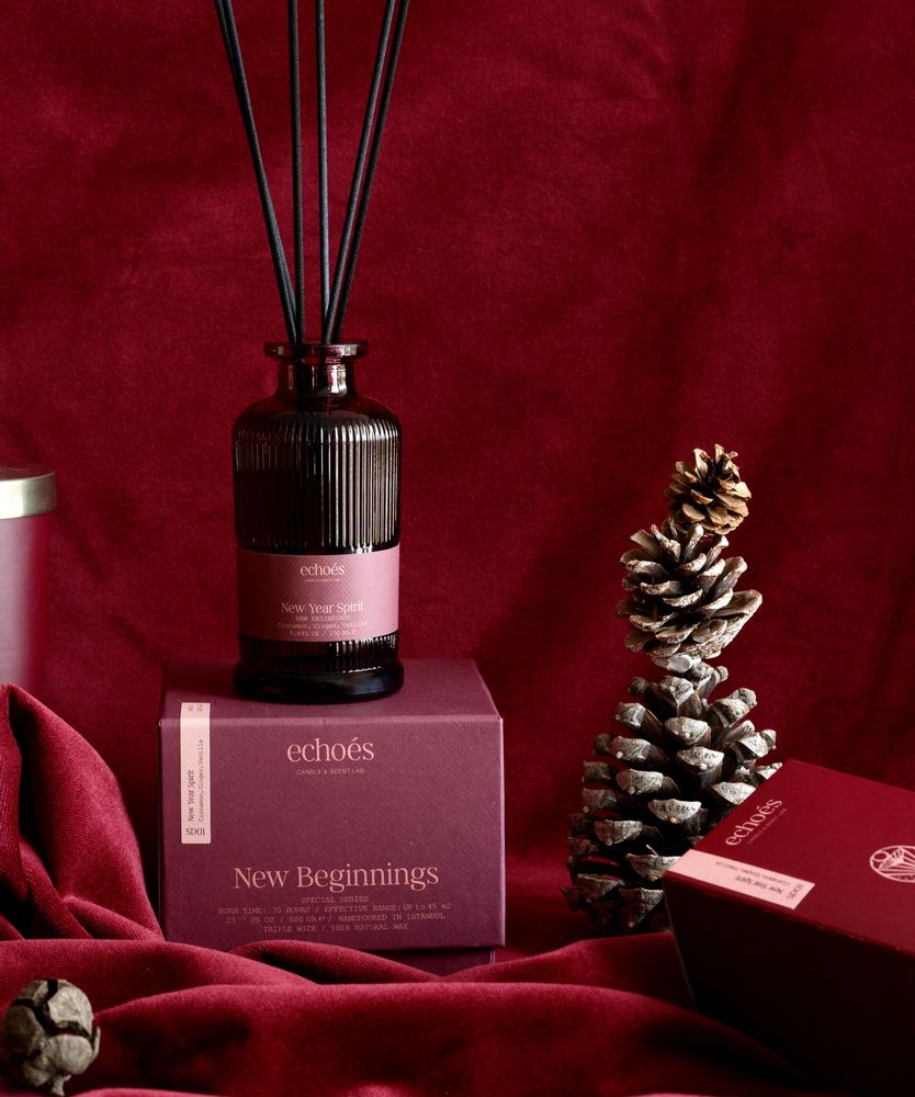 Candles - New Beginnings Candle & Diffuser Collection - ECHOES CANDLE & SCENTS LAB.