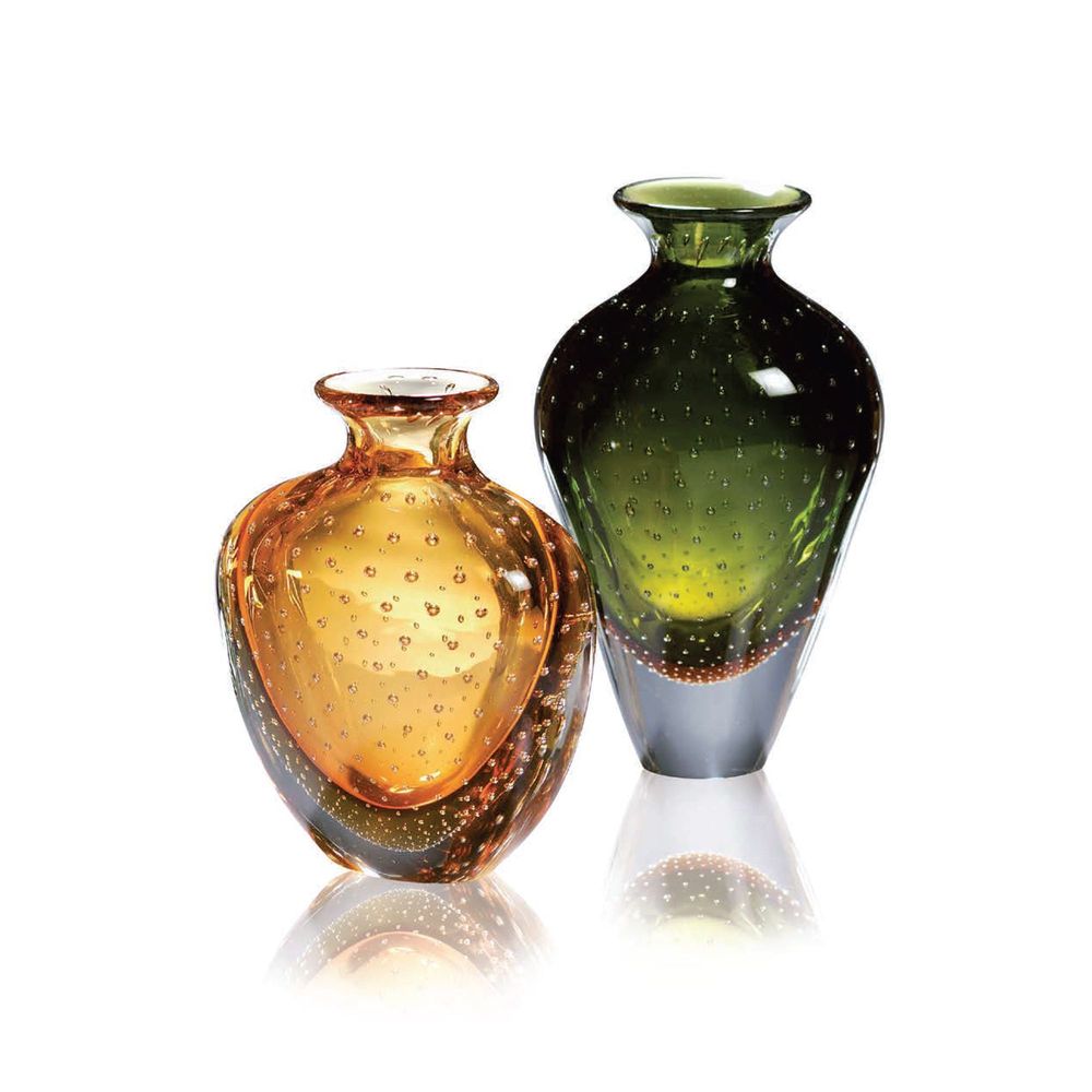 Vases - Brenda Murano glass vases - WAVE MURANO GLASS