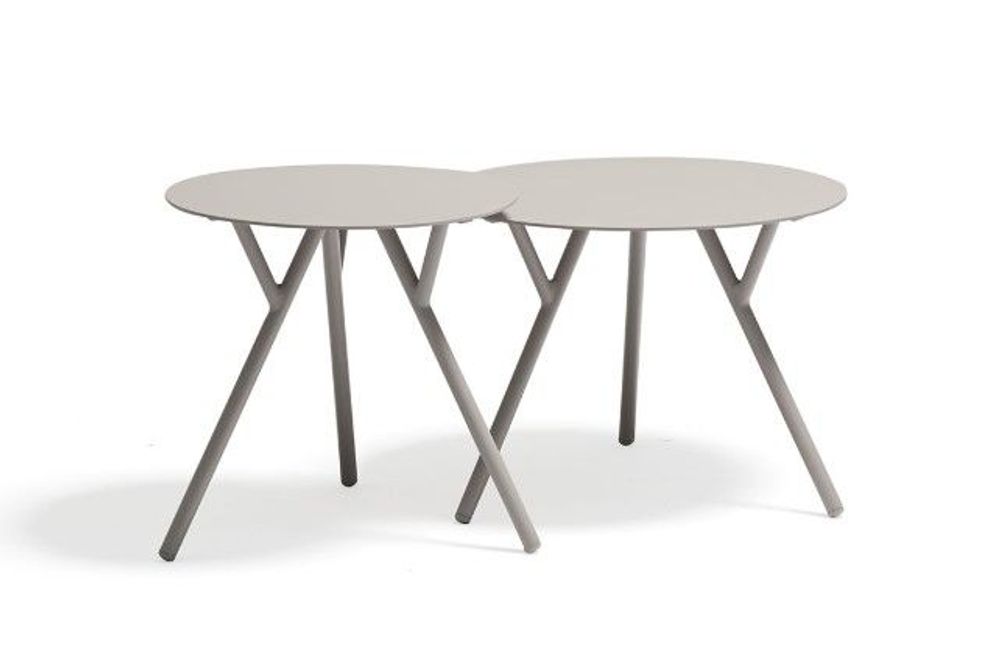 Lawn tables - DJ side table (diameter 50 cm) - COUTURE JARDIN