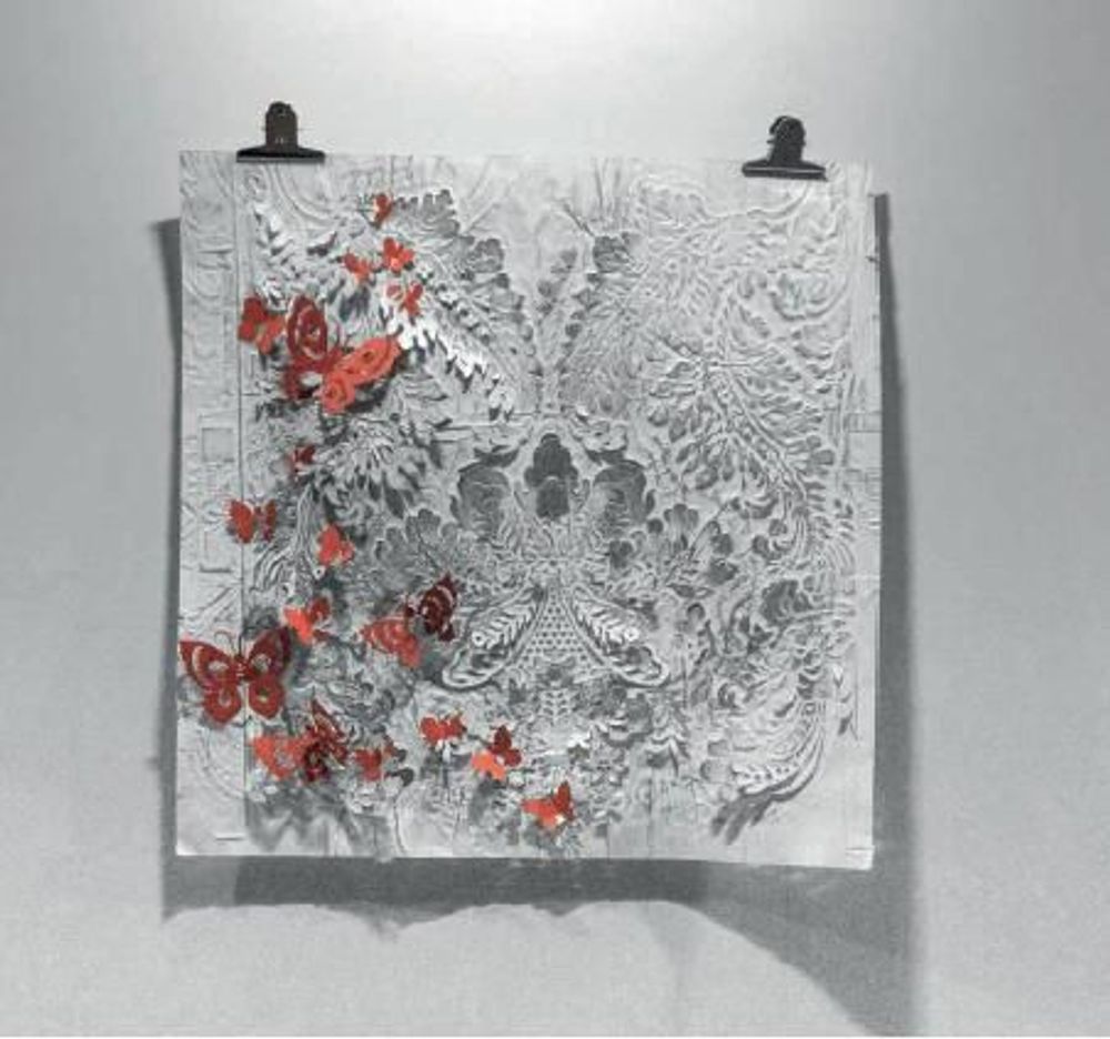 Autres décorations murales - Eclosion du Papier - ERIC BENQUÉ, FRANÇOIS-XAVIER RICHARD ET ZHUANG LONGCHAN