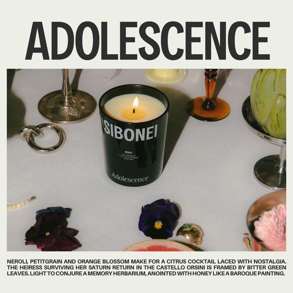 Gifts - CANDLE: ADOLESCENCE (NÉROLI) - SIBONEI