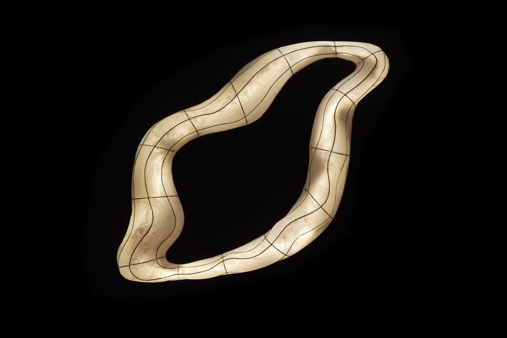 Pièces uniques - Applique Murale Nebuleuse - ALE CASANOVAS LUMINAIRES EN PAPIER