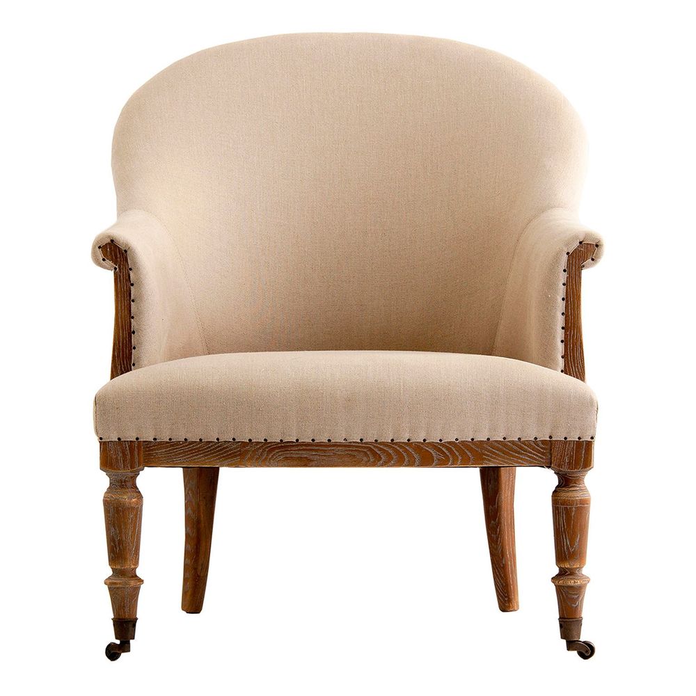 Fauteuils - Fauteuil en bois de frêne sable 76x90x92 cm - VICAL