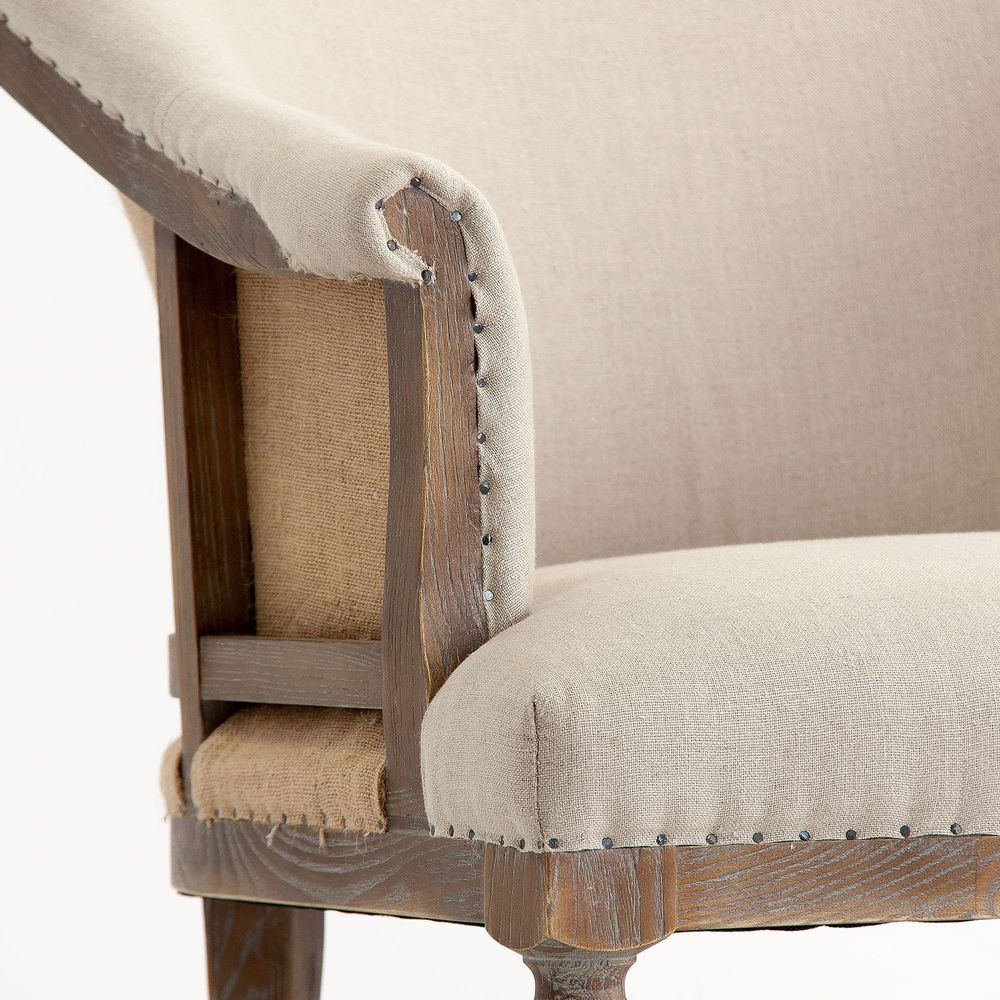 Fauteuils - Fauteuil en bois de frêne sable 76x90x92 cm - VICAL