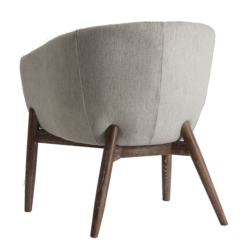Chaises - Fauteuil en bois de sapin blanc 69x69x79 cm - VICAL
