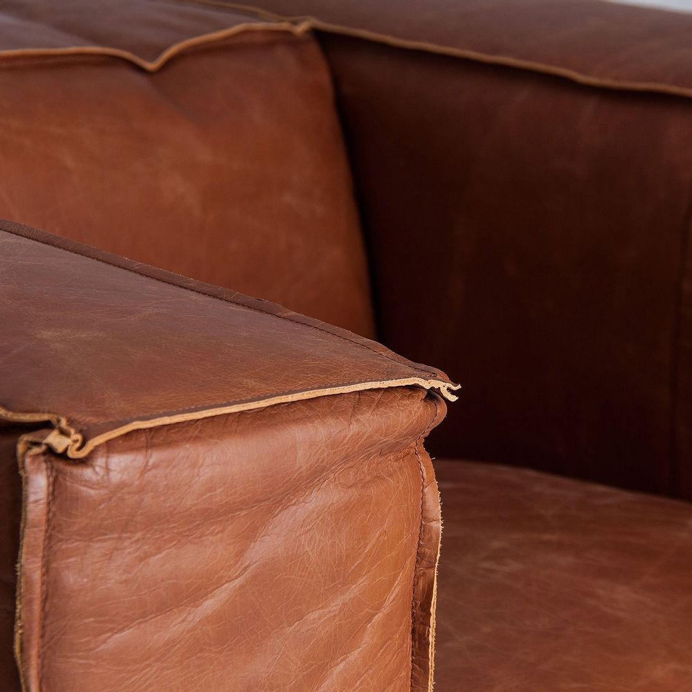 Fauteuils - Fauteuil en bois de sapin marron 118x98x68 cm - VICAL