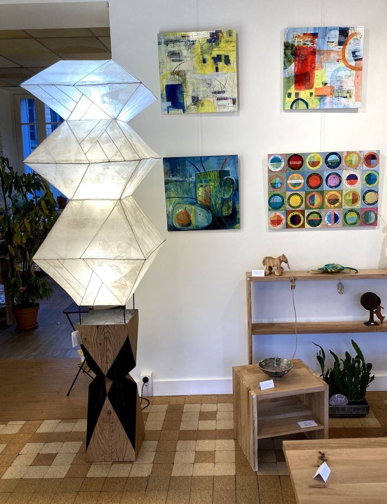 Lampadaires - Lampadaire Totem - ALE CASANOVAS LUMINAIRES EN PAPIER
