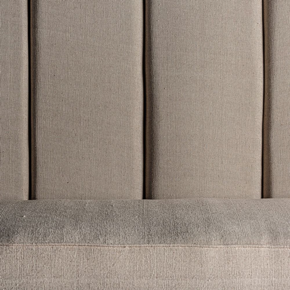 Other tables - Off-white teak wood sofa 172x60x114 cm - VICAL