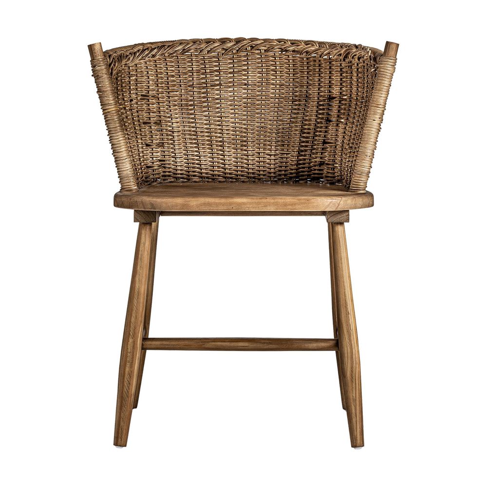 Chaises - Chaise en bois de sapin marron 61x53x85 cm - VICAL