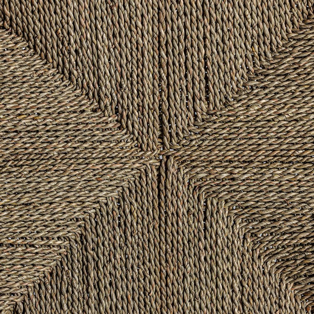 Armchairs - Brown raffia armchair 61x61x80 cm - VICAL