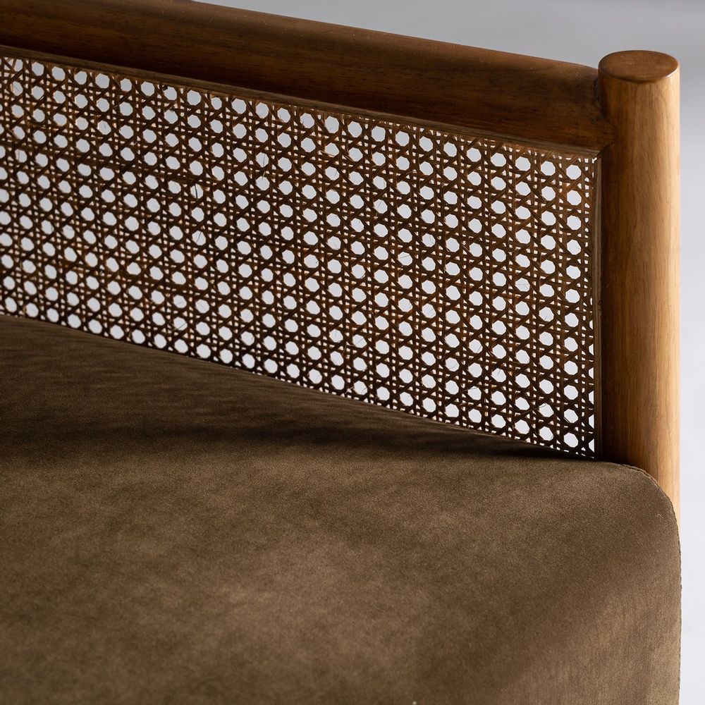 Armchairs - Camel rattan armchair 73x85x86 cm - VICAL