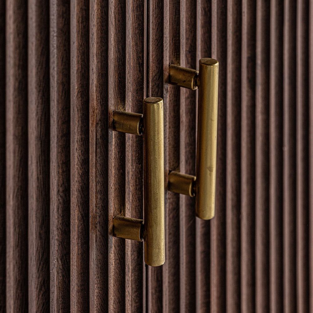 Meubles TV - Meuble tv en bois de mangue marron 200x42x62 cm - VICAL