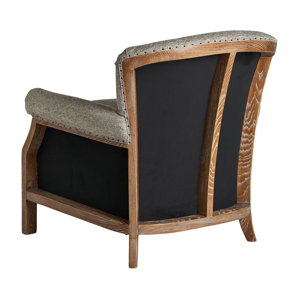 Fauteuils - Fauteuil en polyester gris 74x80x78 cm - VICAL