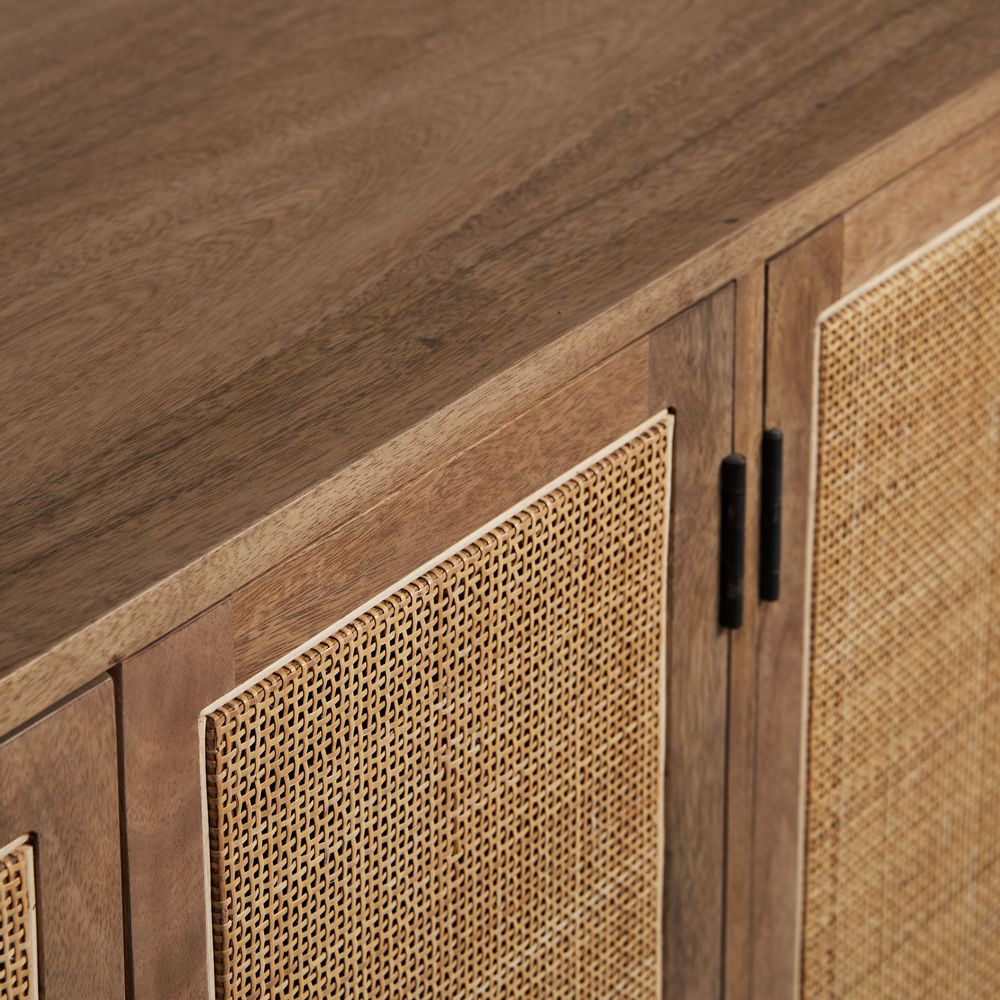 Buffets - Buffet en bois de mangue marron 175x40x85 cm - VICAL