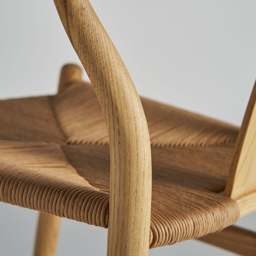 Chaises - Chaise en bois d´orme marron 59x56x77 cm - VICAL