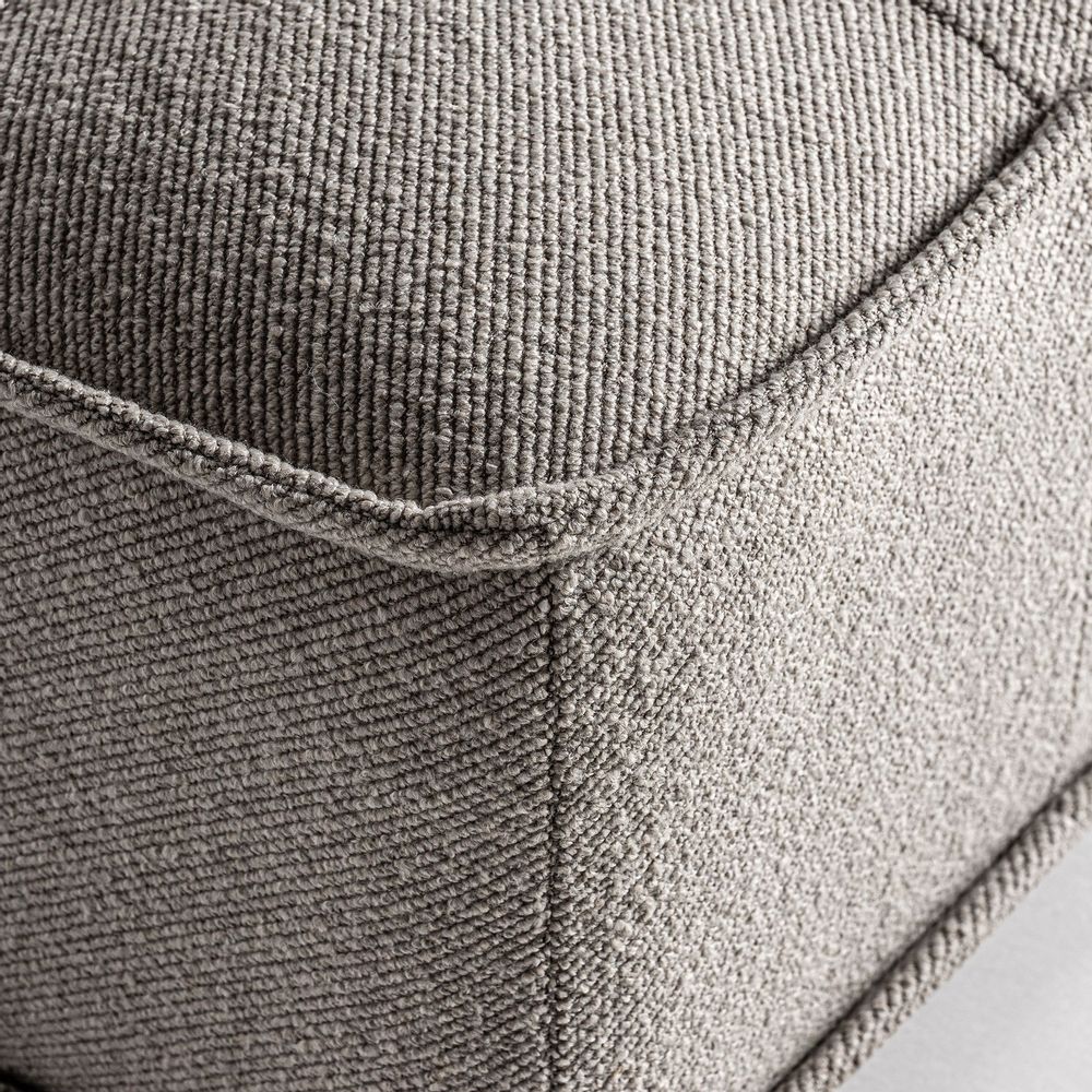Sofas - Modular sofa in brown pine wood 120x120x78 cm - VICAL