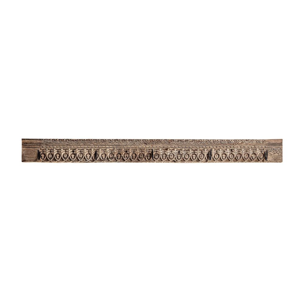 Objets de décoration - Cintre en bois de teck marron 125x12x15 cm - VICAL