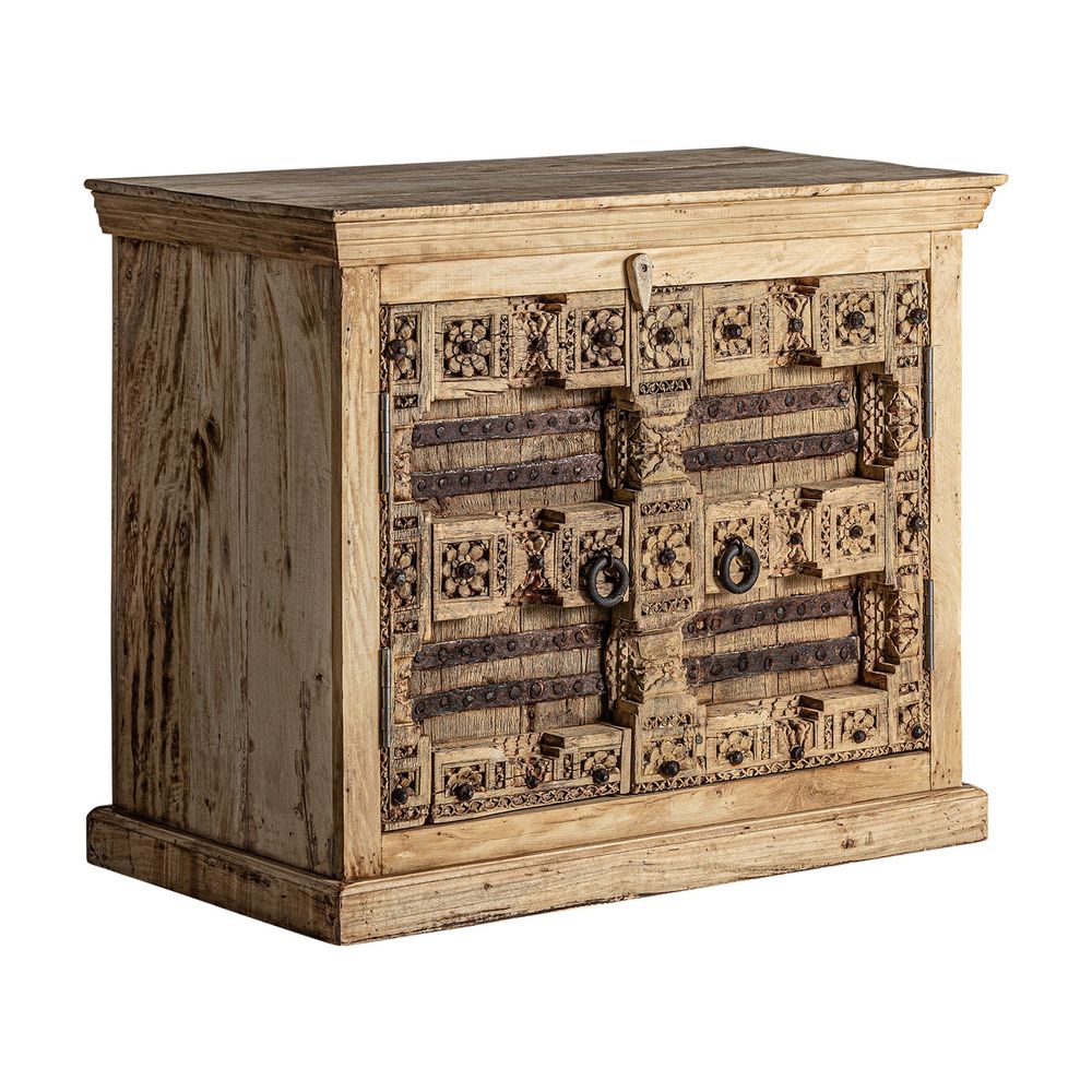 Buffets - Buffet en bois de mangue marron 116x58x89 cm - VICAL