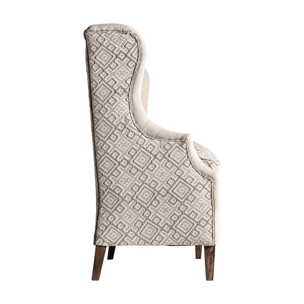 Other tables - Beige mango wood sofa 150x60x123 cm - VICAL
