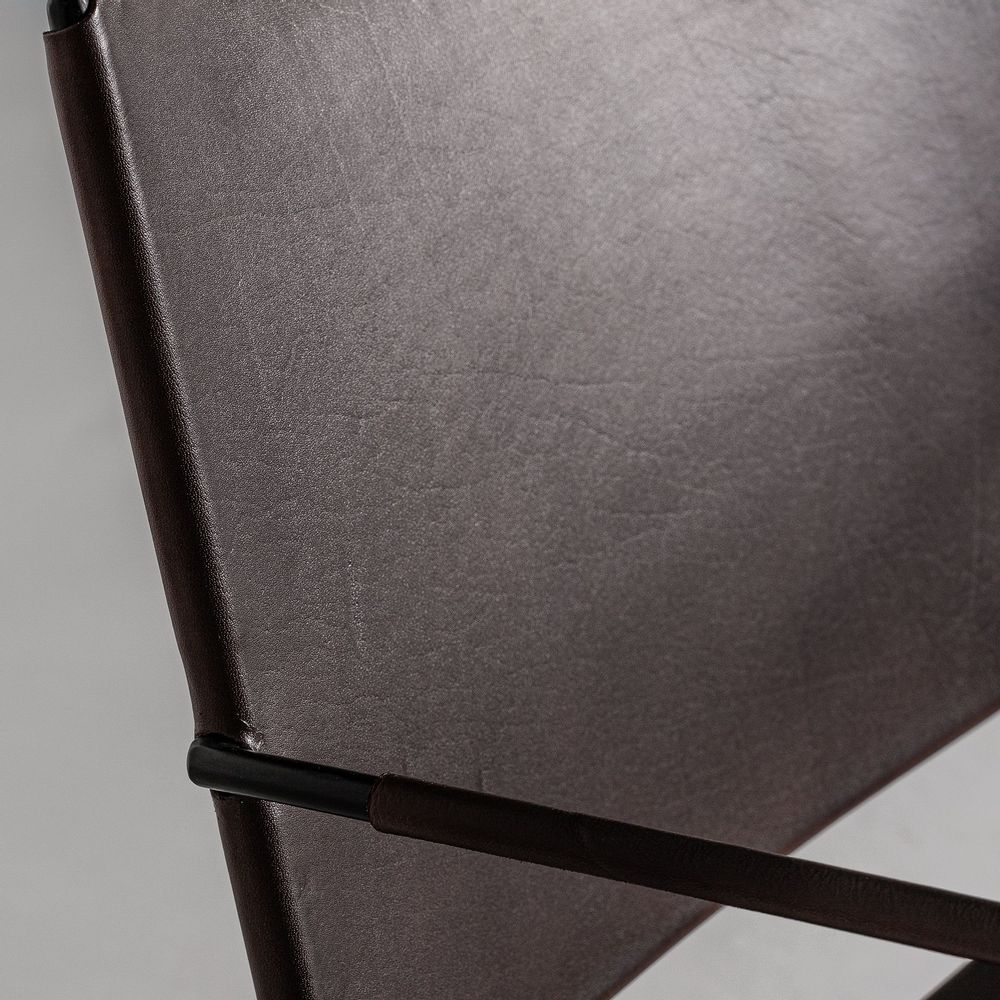 Fauteuils - Fauteuil en fer marron 62x68x73 cm - VICAL