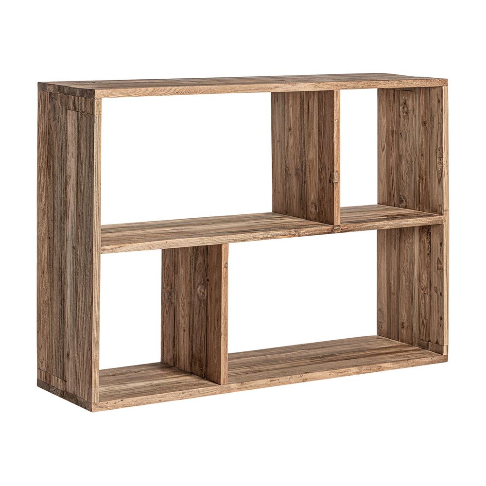 Shelves - Brown railway wooden shelf 100x40x150 cm - VICAL