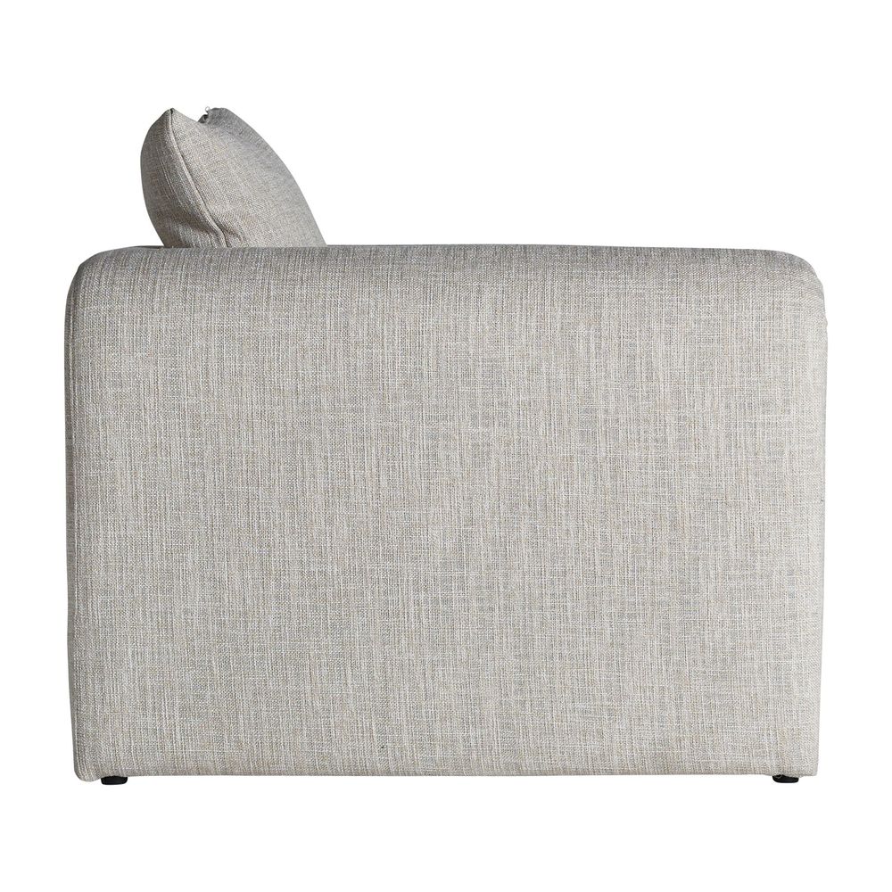 Armchairs - Gray pine wood armchair 100x86x81 cm - VICAL