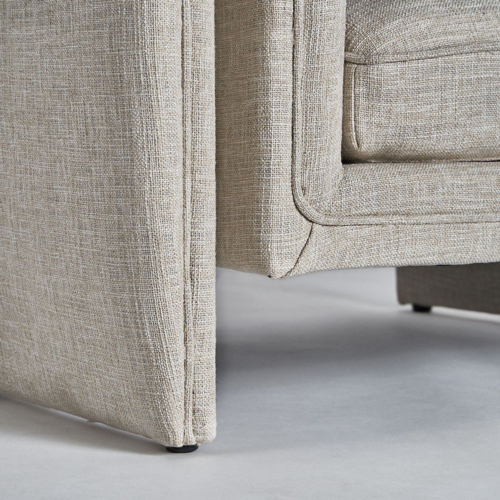 Armchairs - Gray pine wood armchair 100x86x81 cm - VICAL
