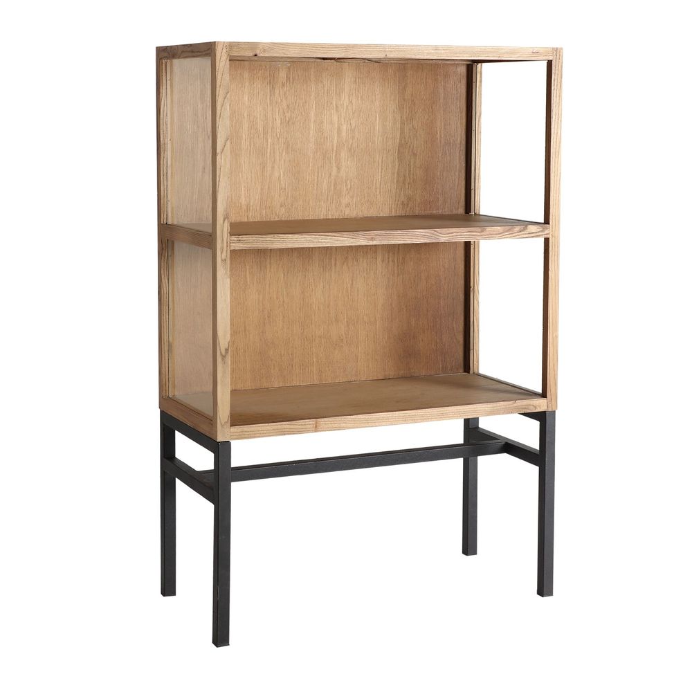 Etagères - Bibliothèque modulable en bois de pin recyclé marron 85x40x85 cm - VICAL