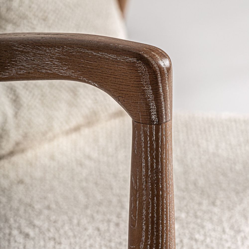 Fauteuils - Fauteuil en polyester blanc cassé 73x76x84 cm - VICAL