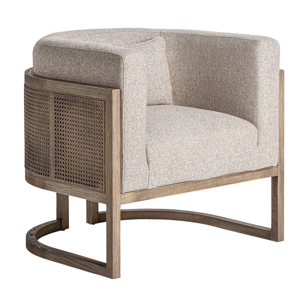 Fauteuils - Fauteuil en bois de frêne beige 84x76x73 cm - VICAL
