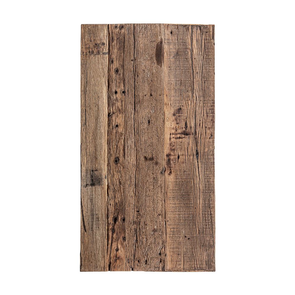 Other tables - Brown reclaimed wood bar counter module 60x60x110 cm - VICAL