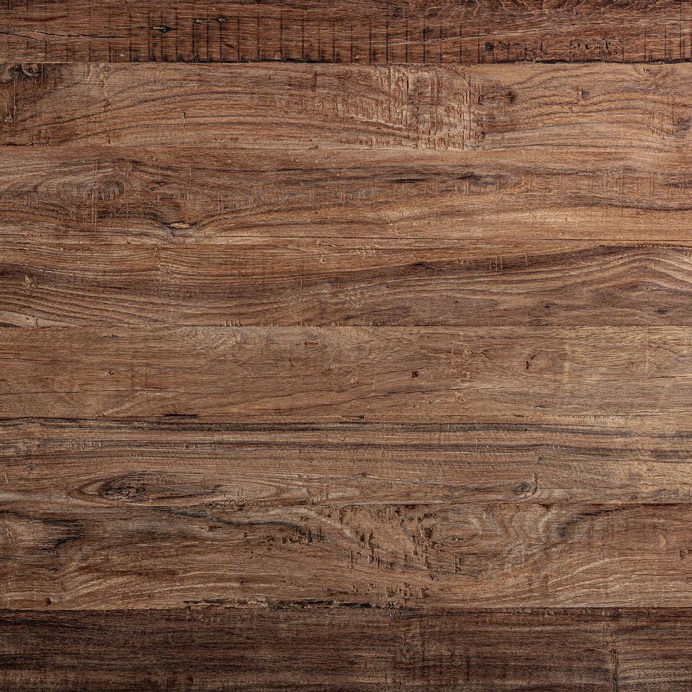 Dining Tables - Brown reclaimed wood living room table 270x110x76 cm - VICAL
