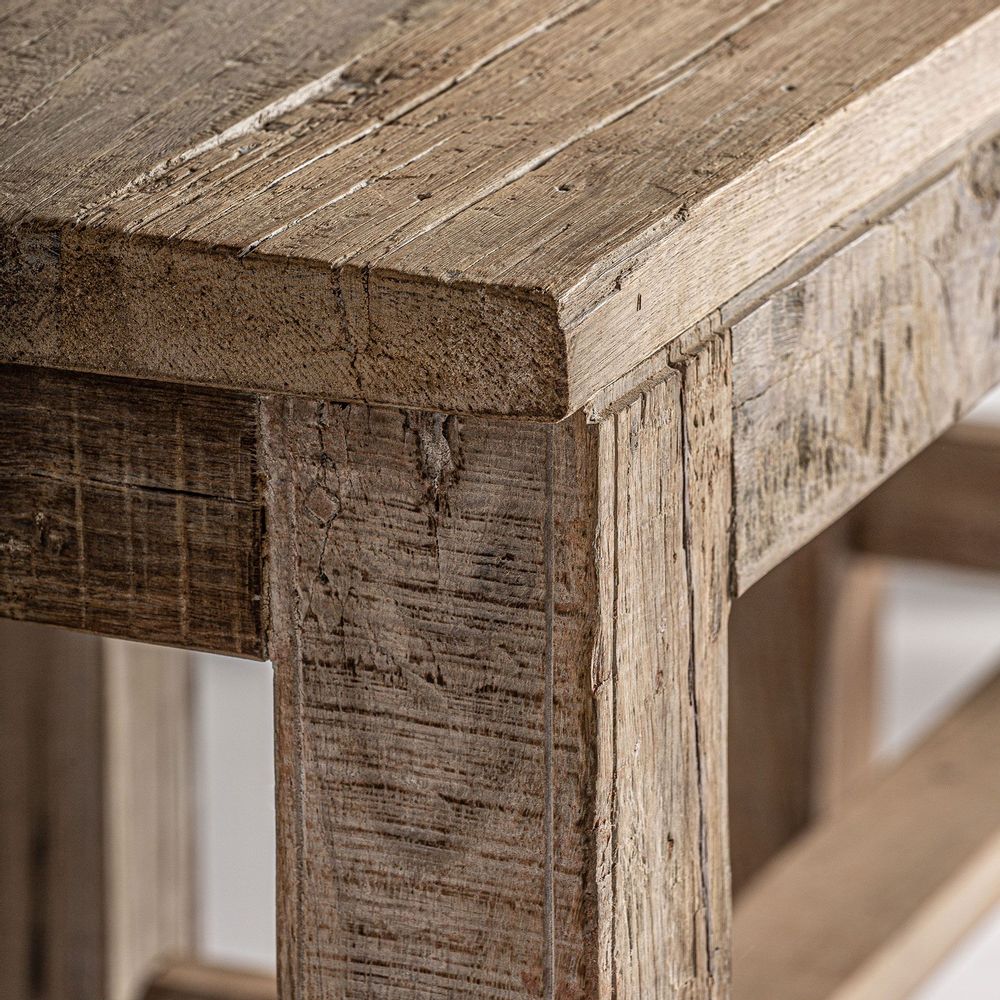 Consoles - Console en bois récupéré marron 230x57x83 cm - VICAL