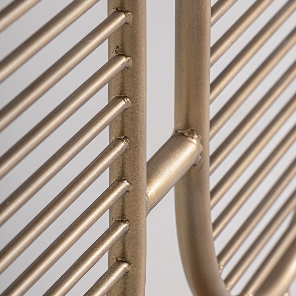 Objets de décoration - Paravent en acier doré 95x30x220 cm - VICAL