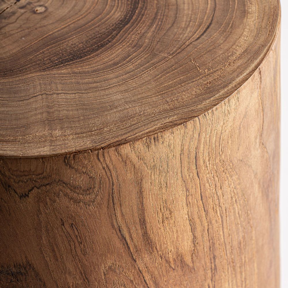 Autres tables - Table basse en bois de suar marron 30x30x46 cm - VICAL